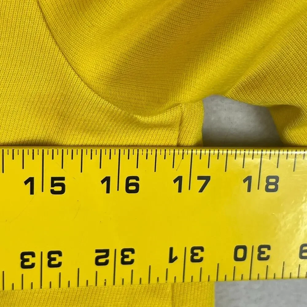 Gap Jacket Kids XXL 14-16 Yellow Double Breasted Collared Lined Cotton